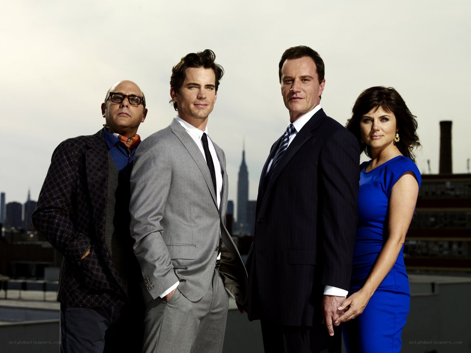 TV show cast on rooftop