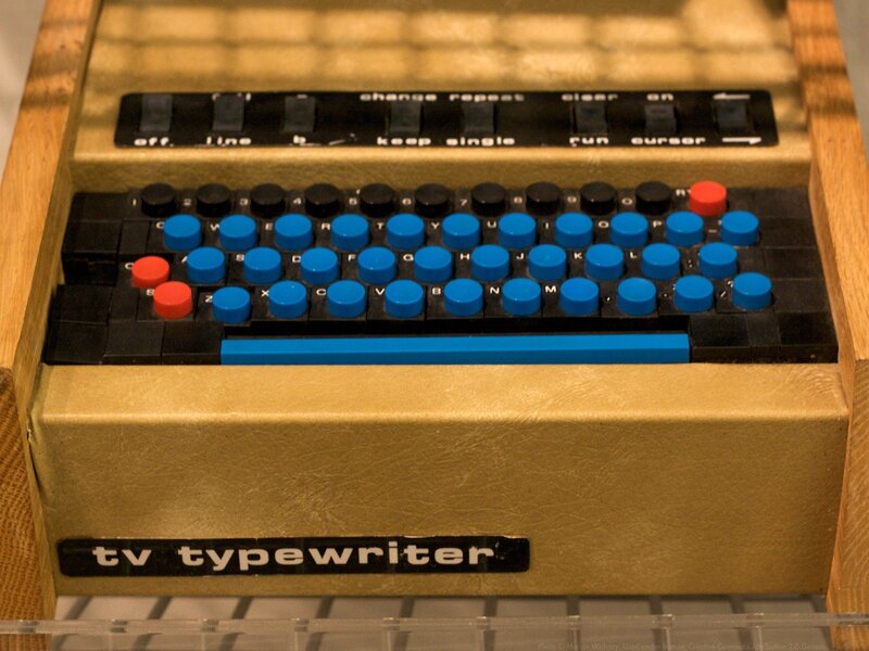 TV Typewriter computer