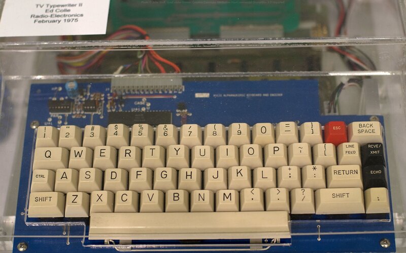 TV Typewriter II keyboard