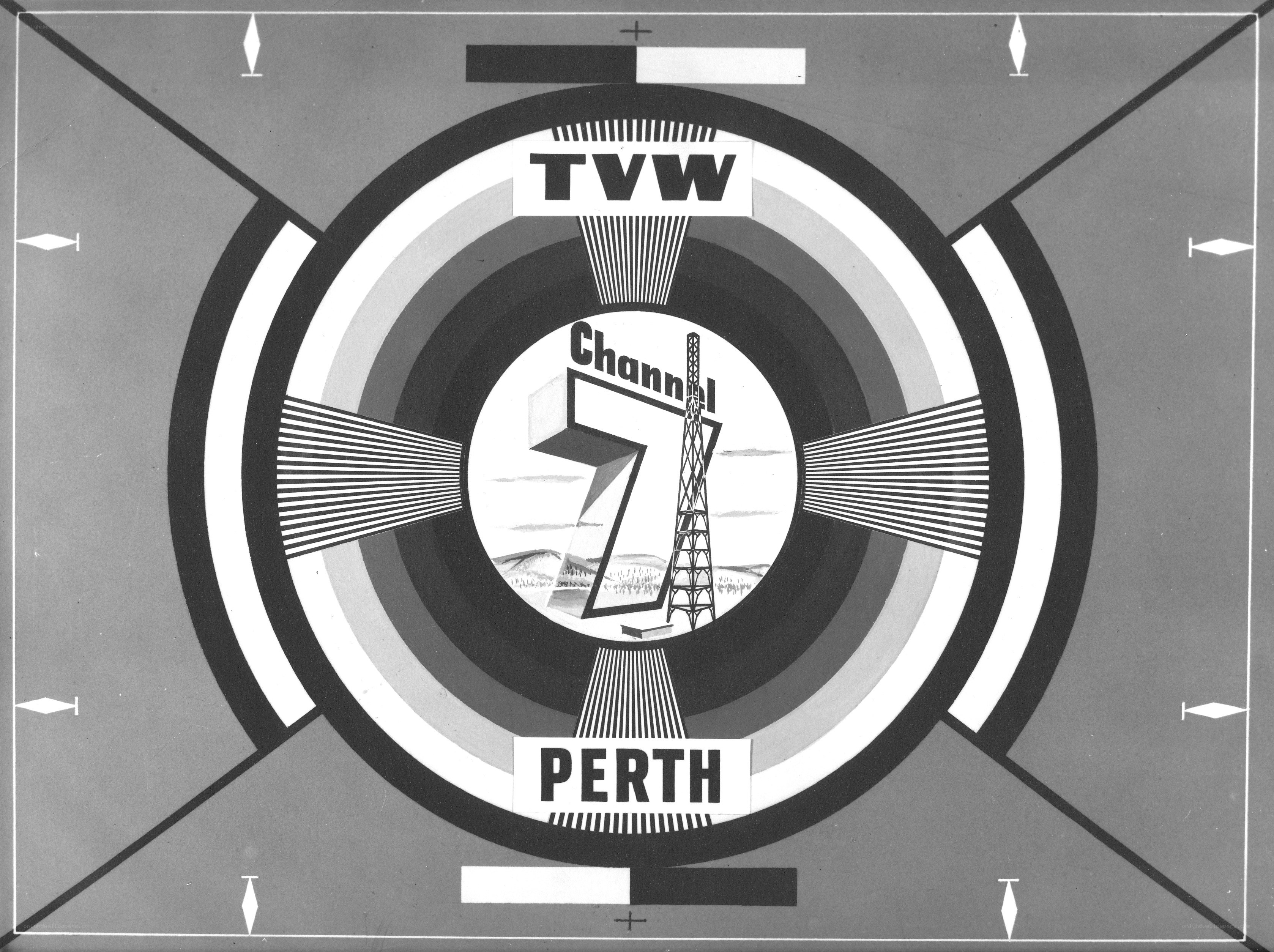 TVW Channel 7 Perth test pattern