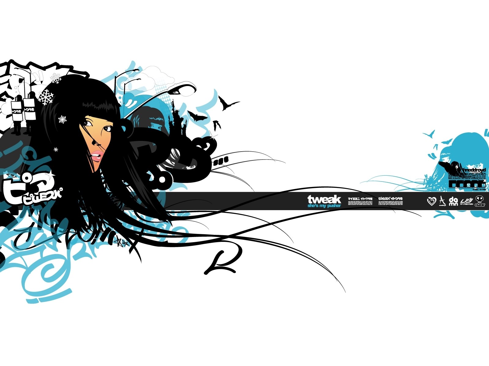 tweak album art illustration