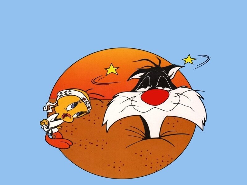Tweety and Sylvester — Blue