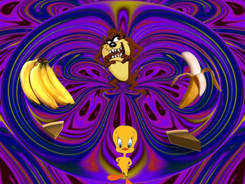 Tweety and Taz
