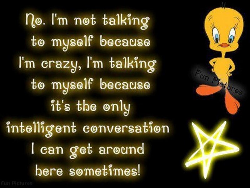 Tweety Bird Character — Black