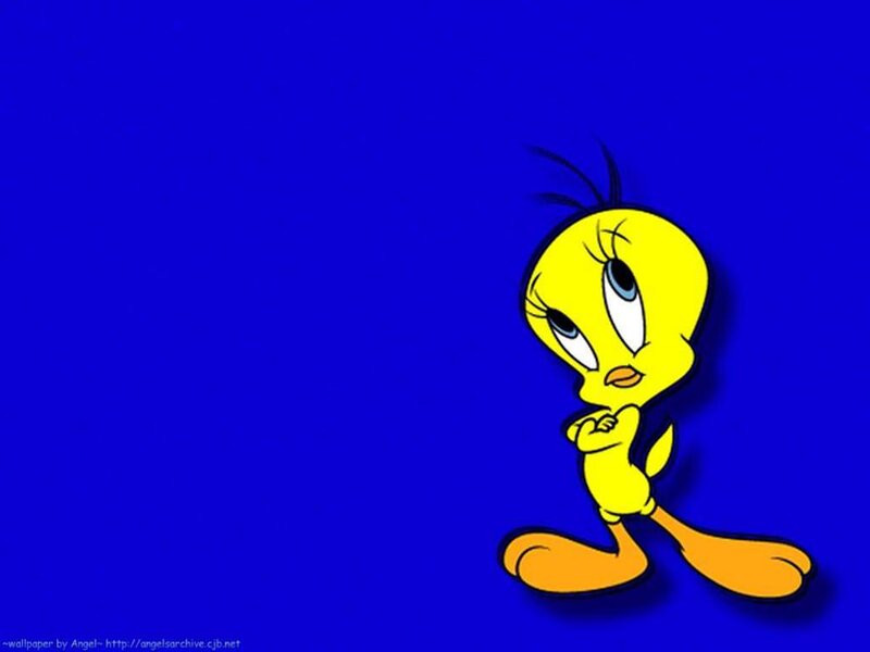 Tweety Bird Character — Blue, Neutral
