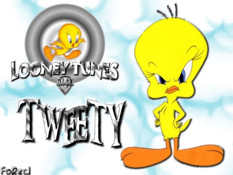 Tweety Bird Character — Yellow, Playful, Digital Art