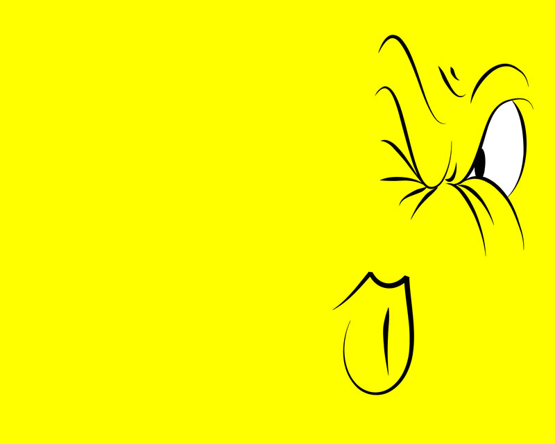Tweety Bird face