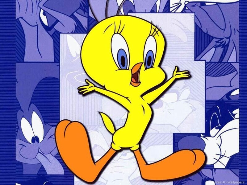 Tweety Bird in action
