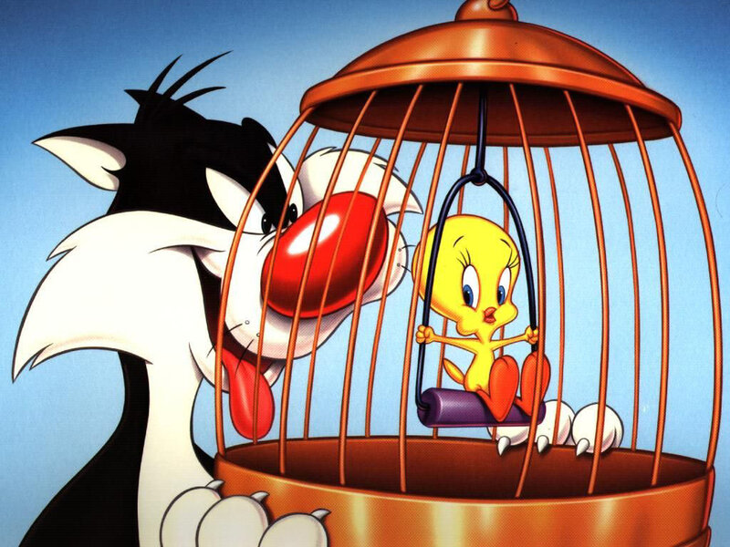 Tweety in a Birdcage — Yellow