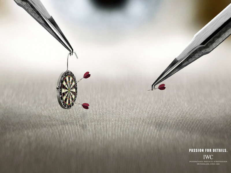 Tweezers with Darts