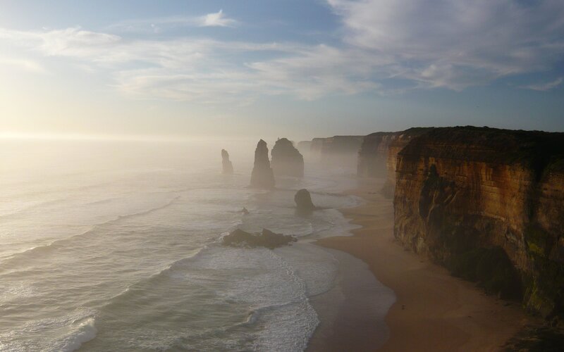 Twelve Apostles at dawn