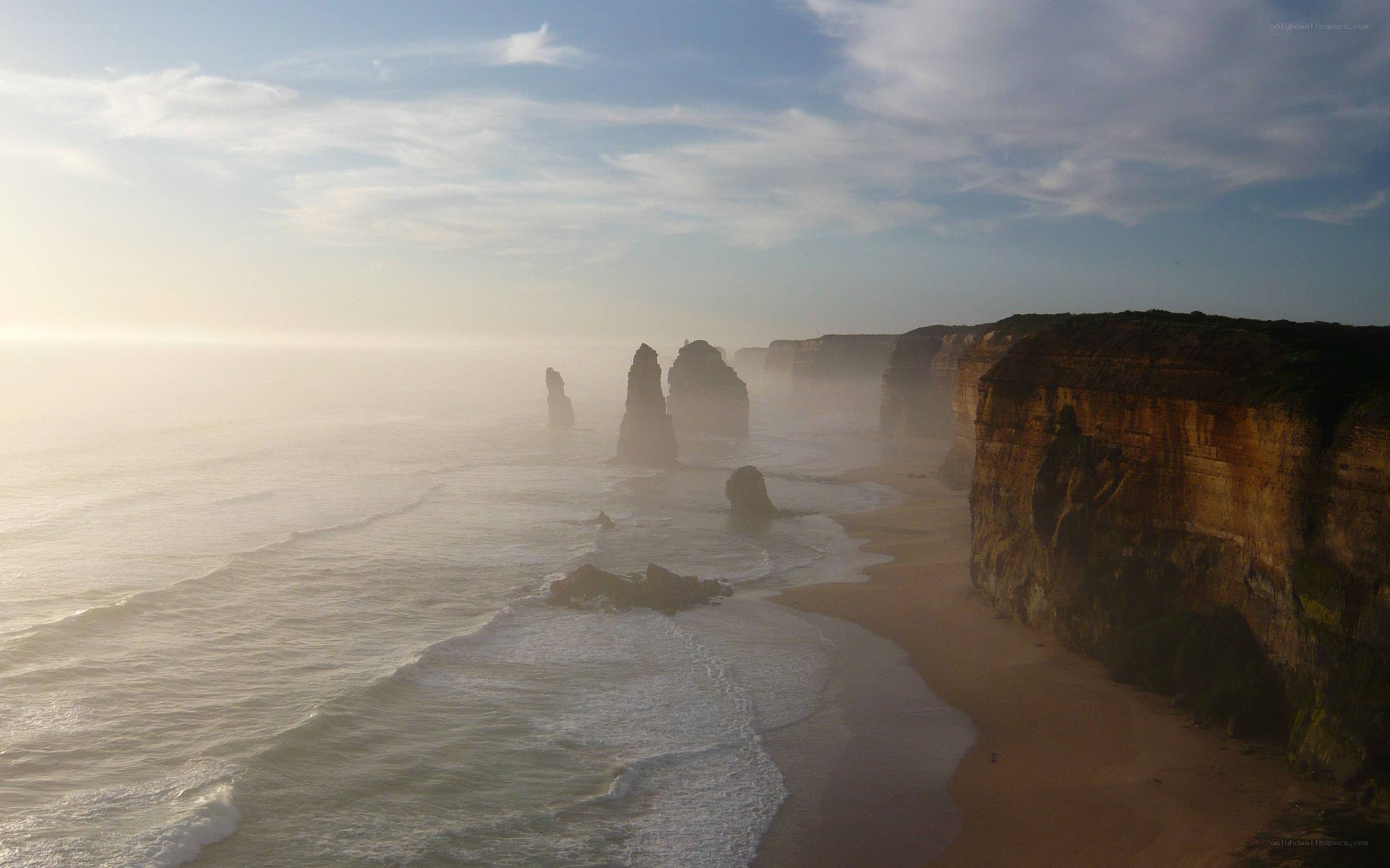 Twelve Apostles at dawn
