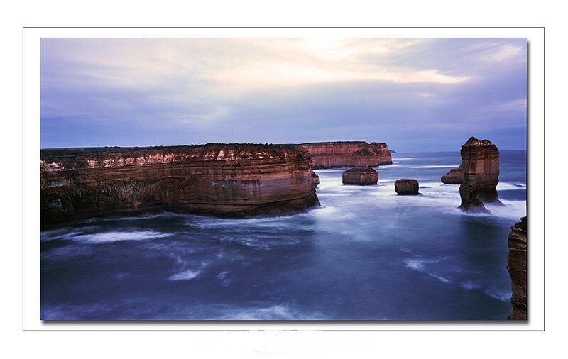 Twelve Apostles at dusk