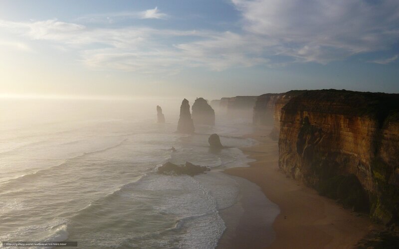 Twelve Apostles at sunrise
