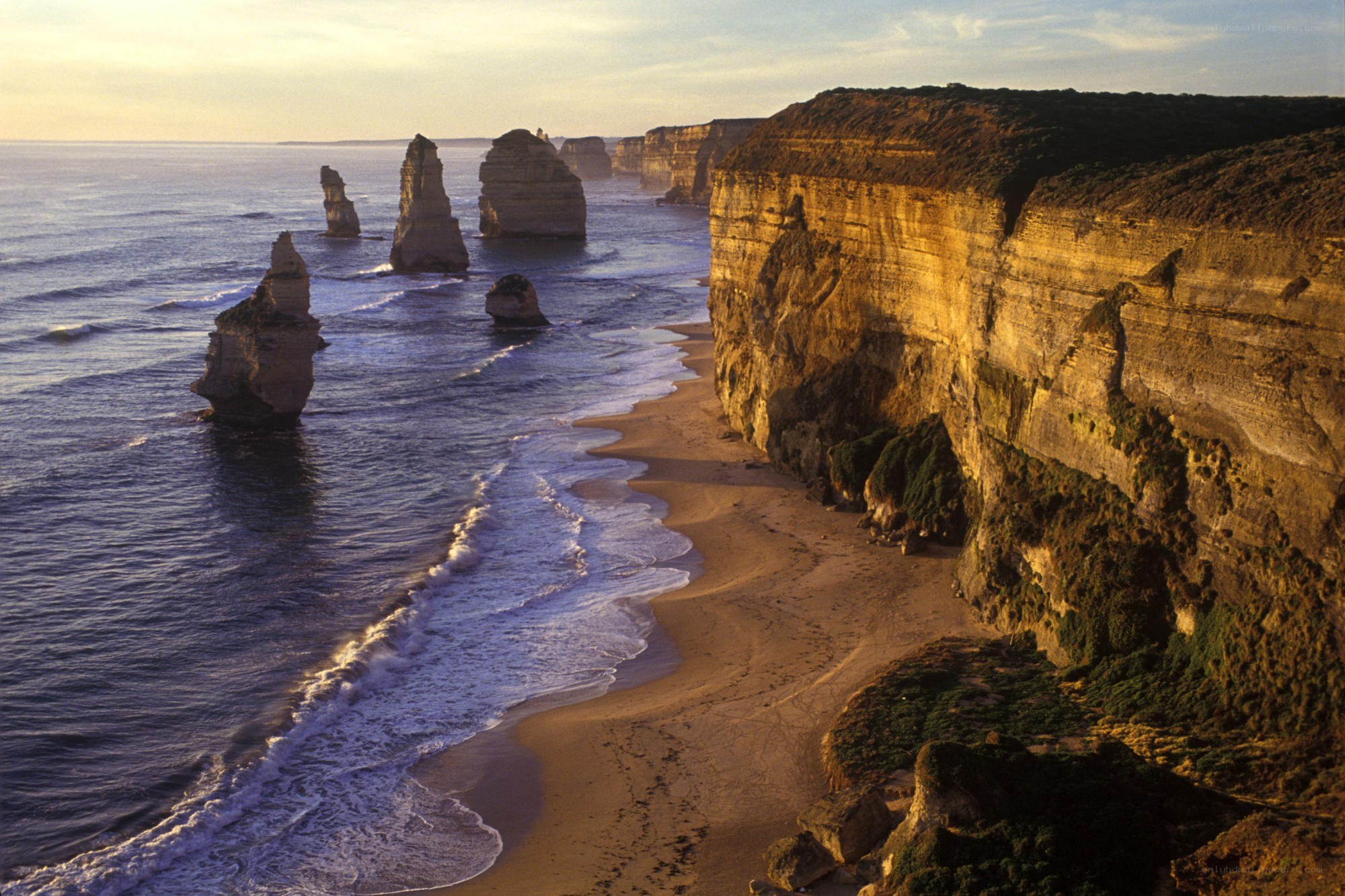 Twelve Apostles at sunset