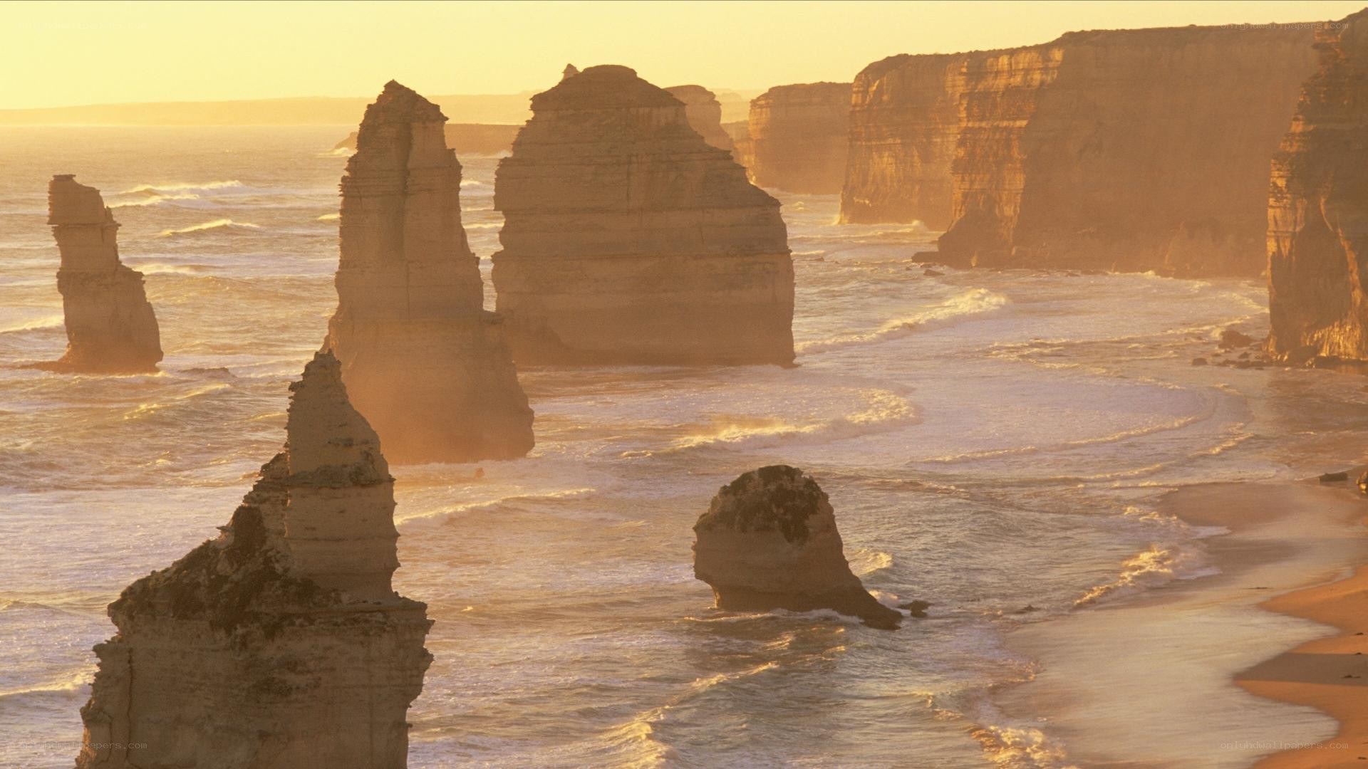 Twelve Apostles at sunset