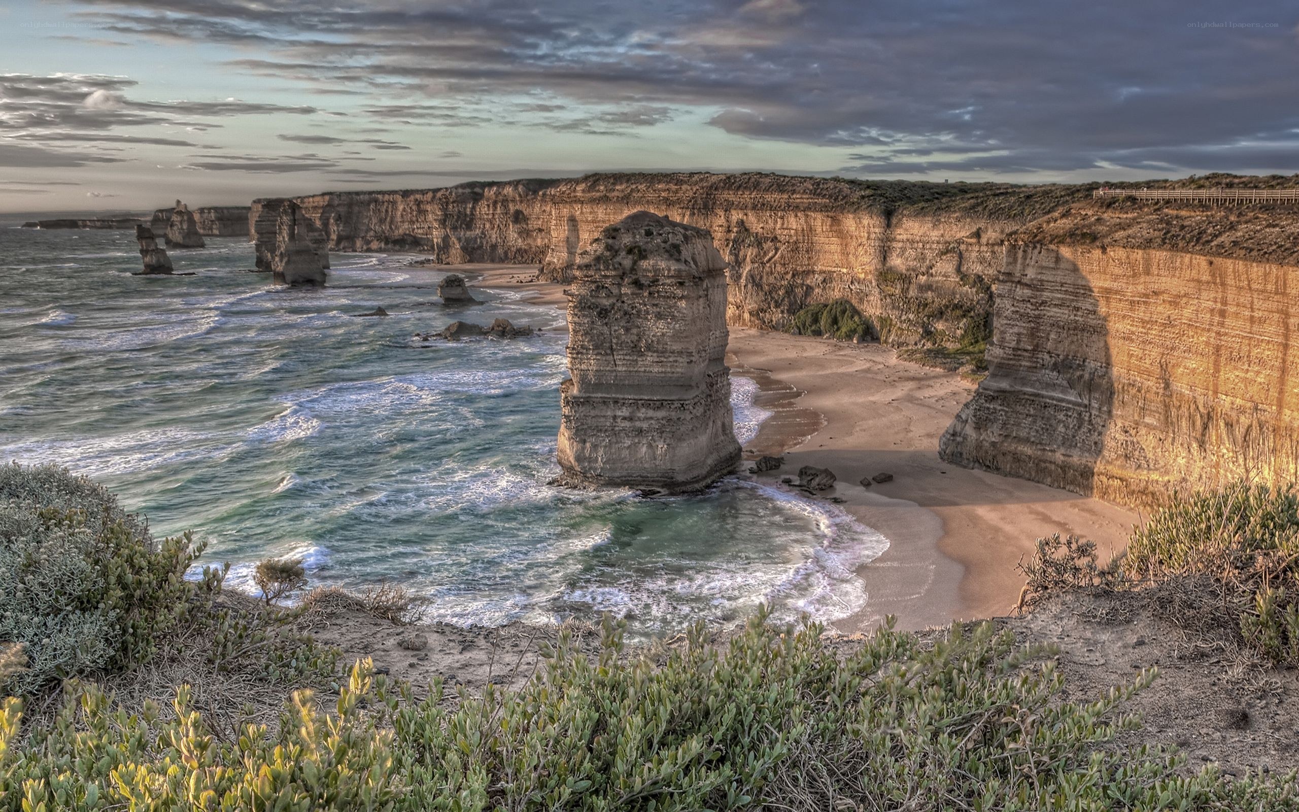 Twelve Apostles at sunset