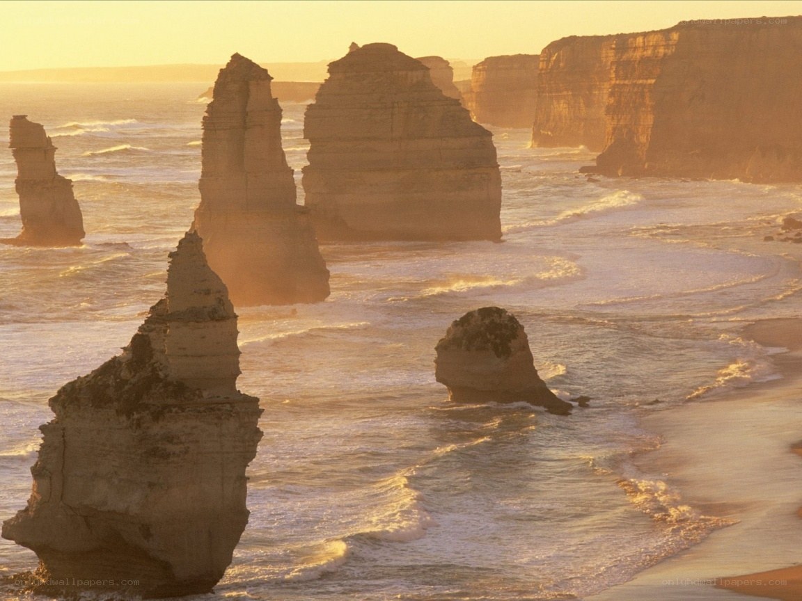 Twelve Apostles at sunset