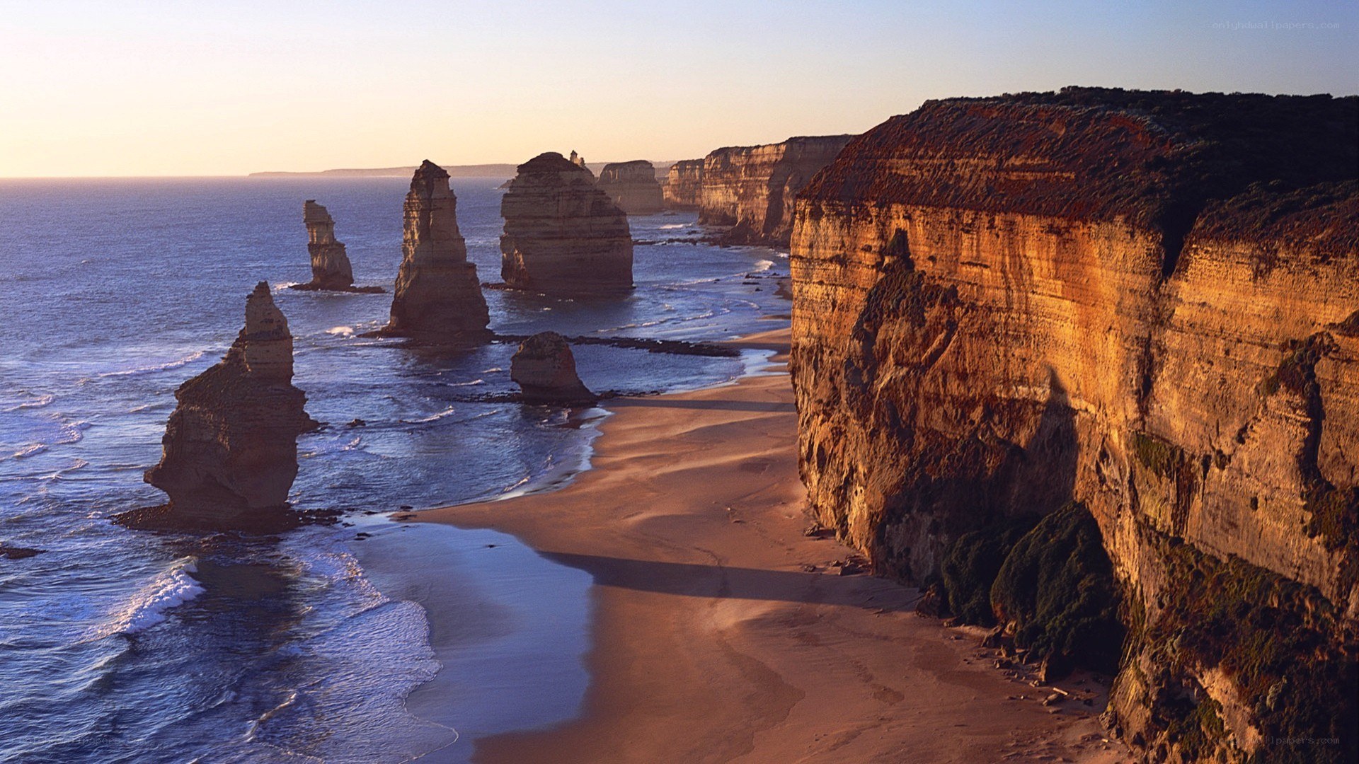 Twelve Apostles at sunset