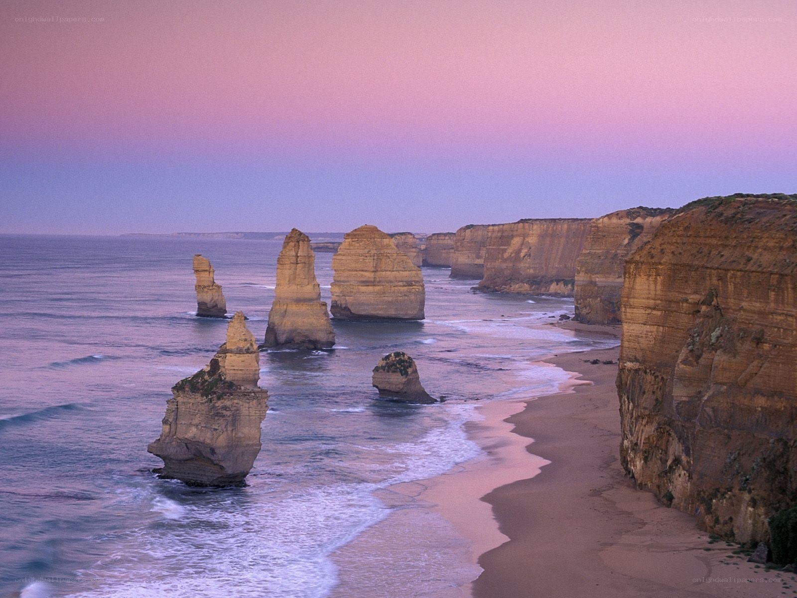Twelve Apostles at sunset