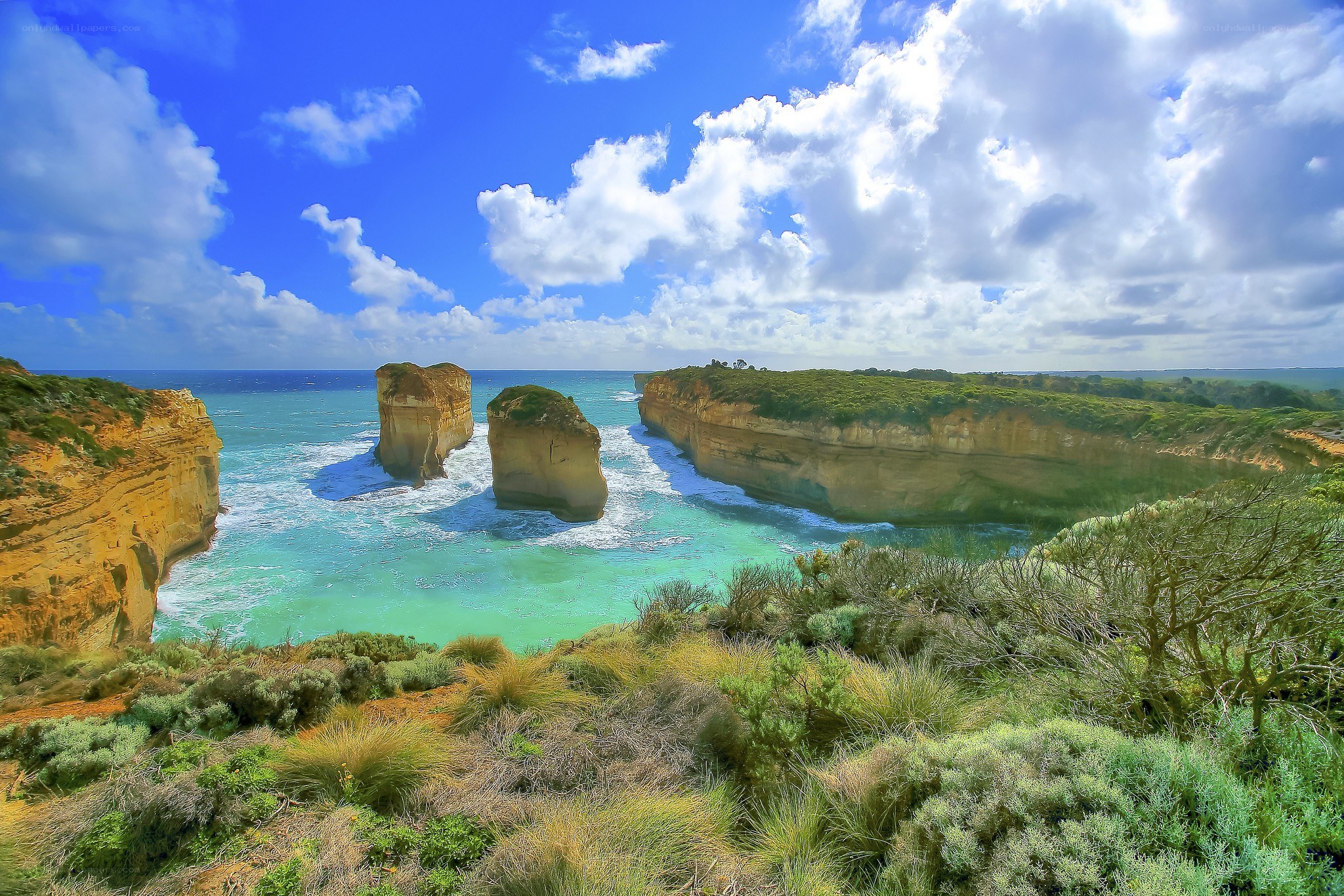 Twelve Apostles rock formations