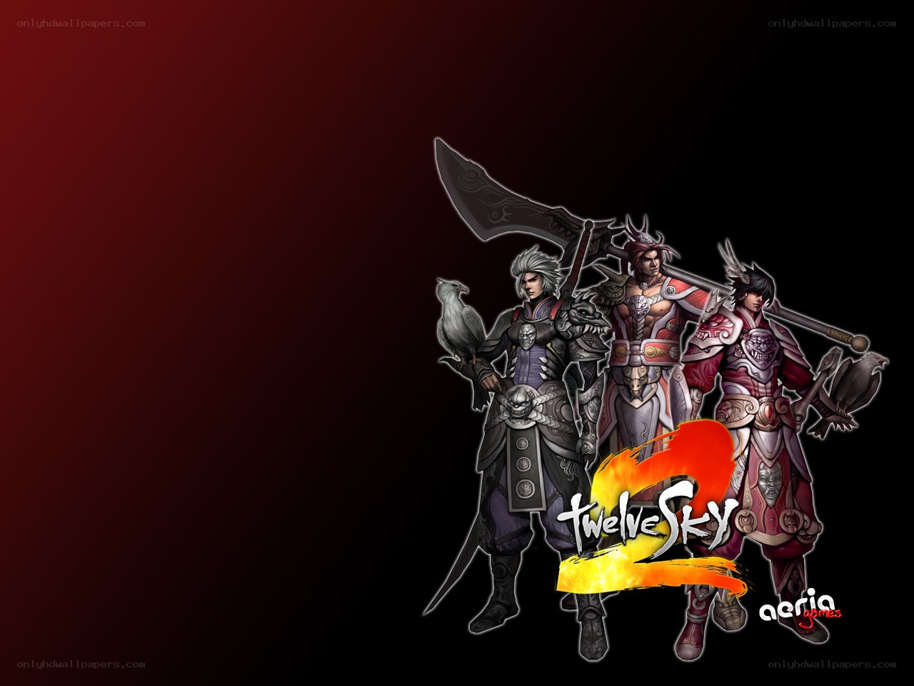 Twelve Sky 2 game characters