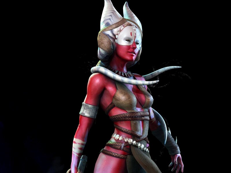 Twi'lek warrior character