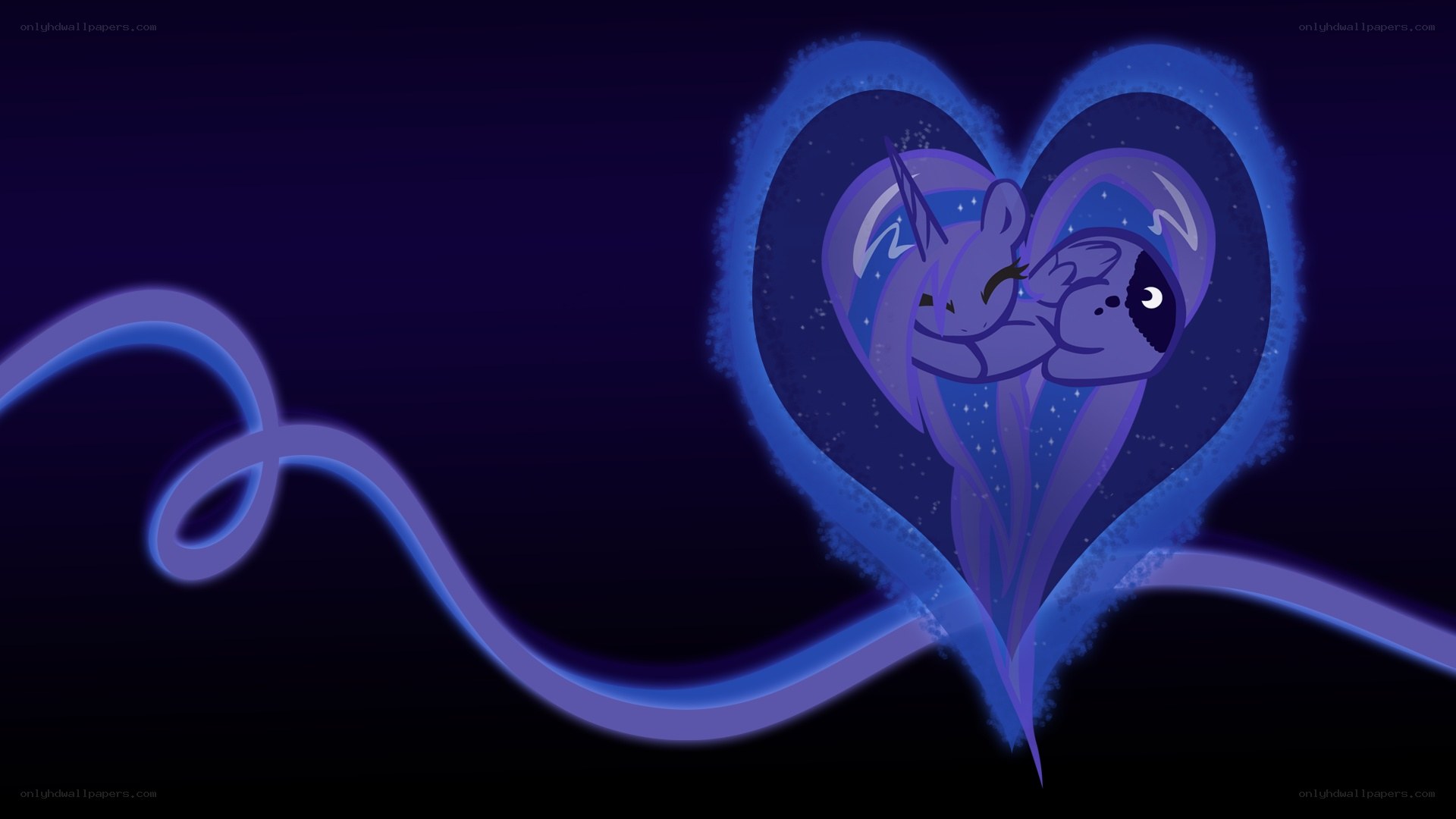 Twilight and Spike in heart
