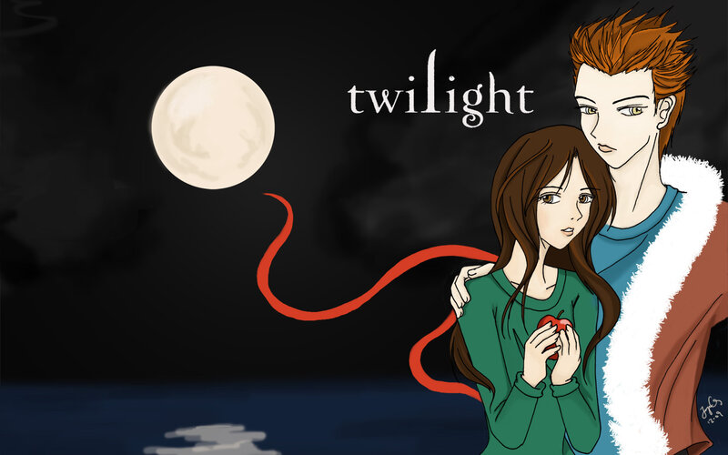 Twilight anime-style artwork