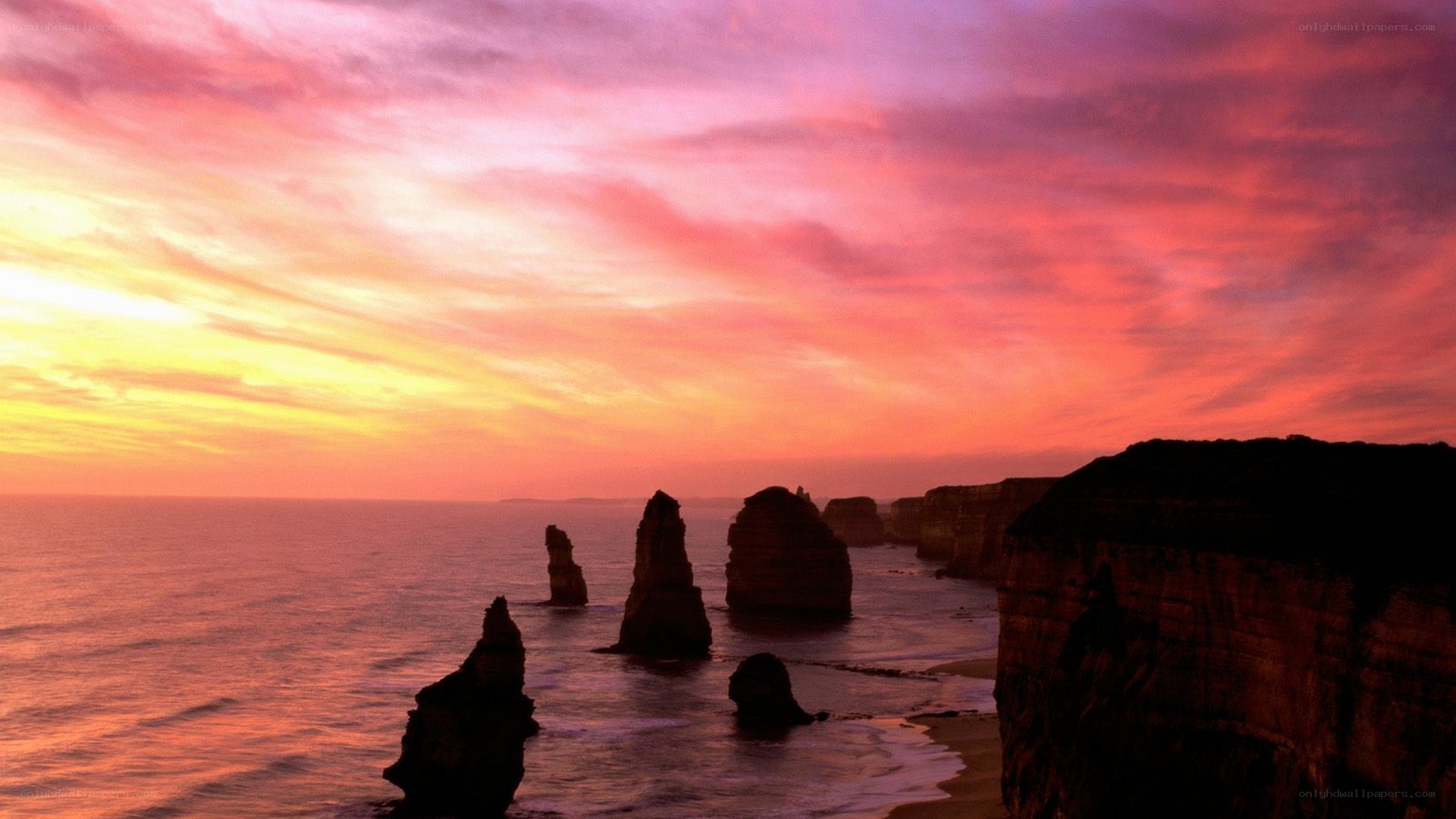 Twilight at the Twelve Apostles