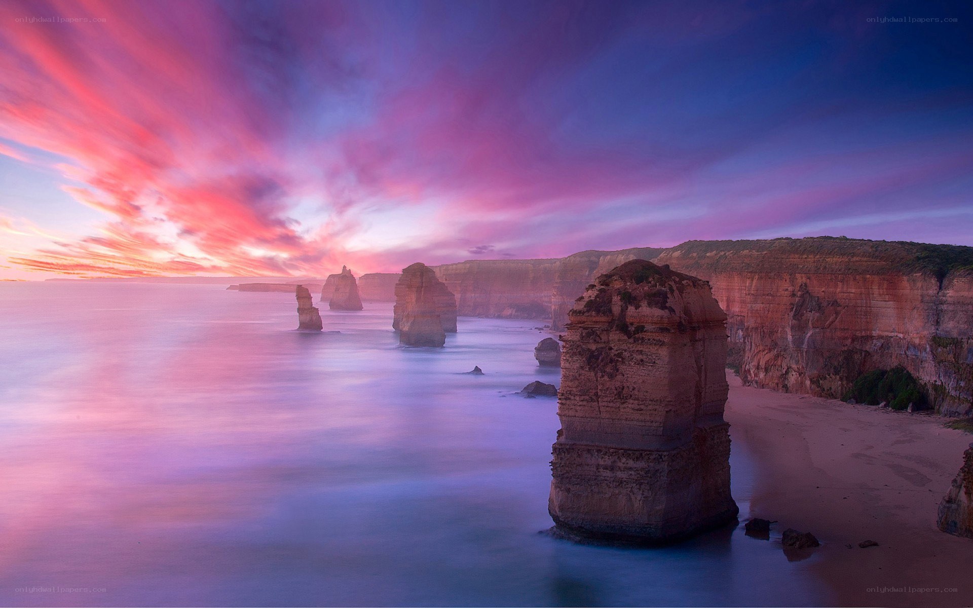 Twilight at the Twelve Apostles