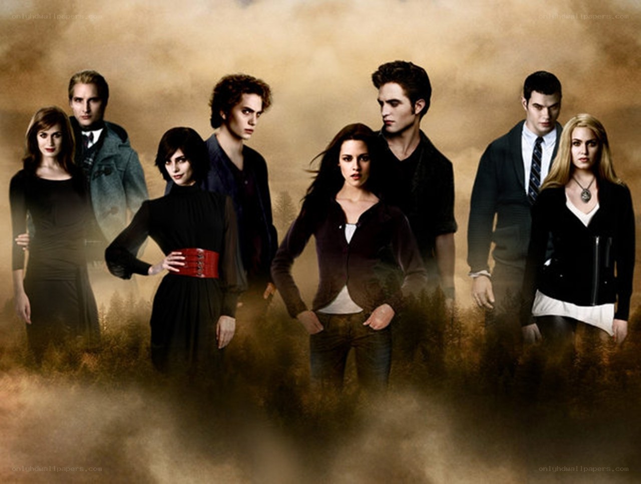 Twilight cast group portrait