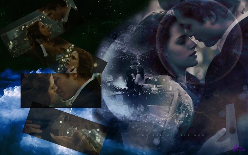 Twilight couple collage