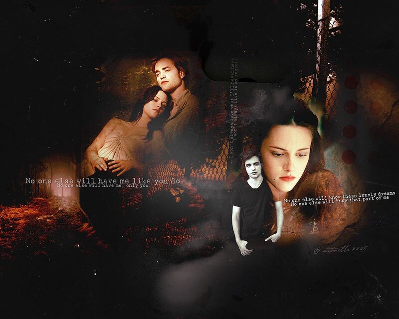 Twilight couple collage