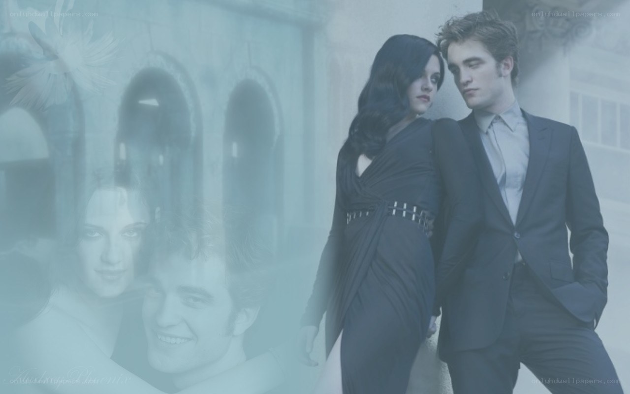 Twilight couple portrait