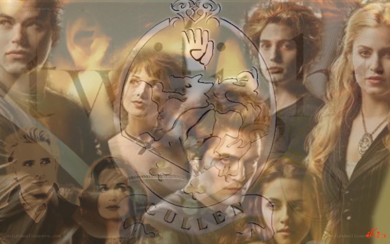 Twilight Cullen family collage