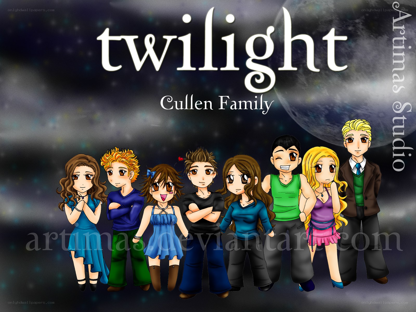 Twilight Cullen Family