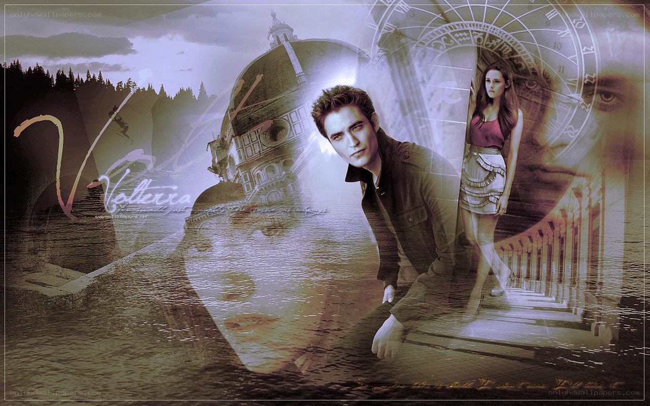 Twilight fan art collage
