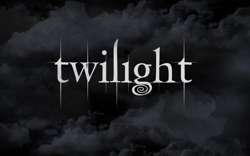 Twilight Logo on Clouds