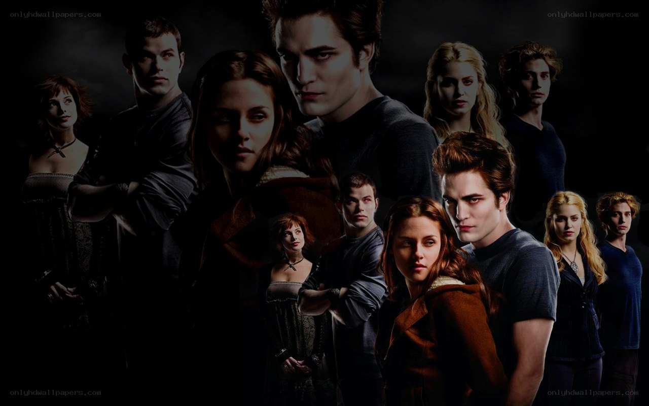 Twilight movie cast collage