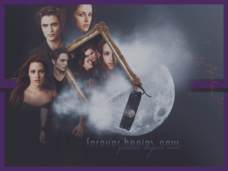 Twilight Movie Characters — Purple