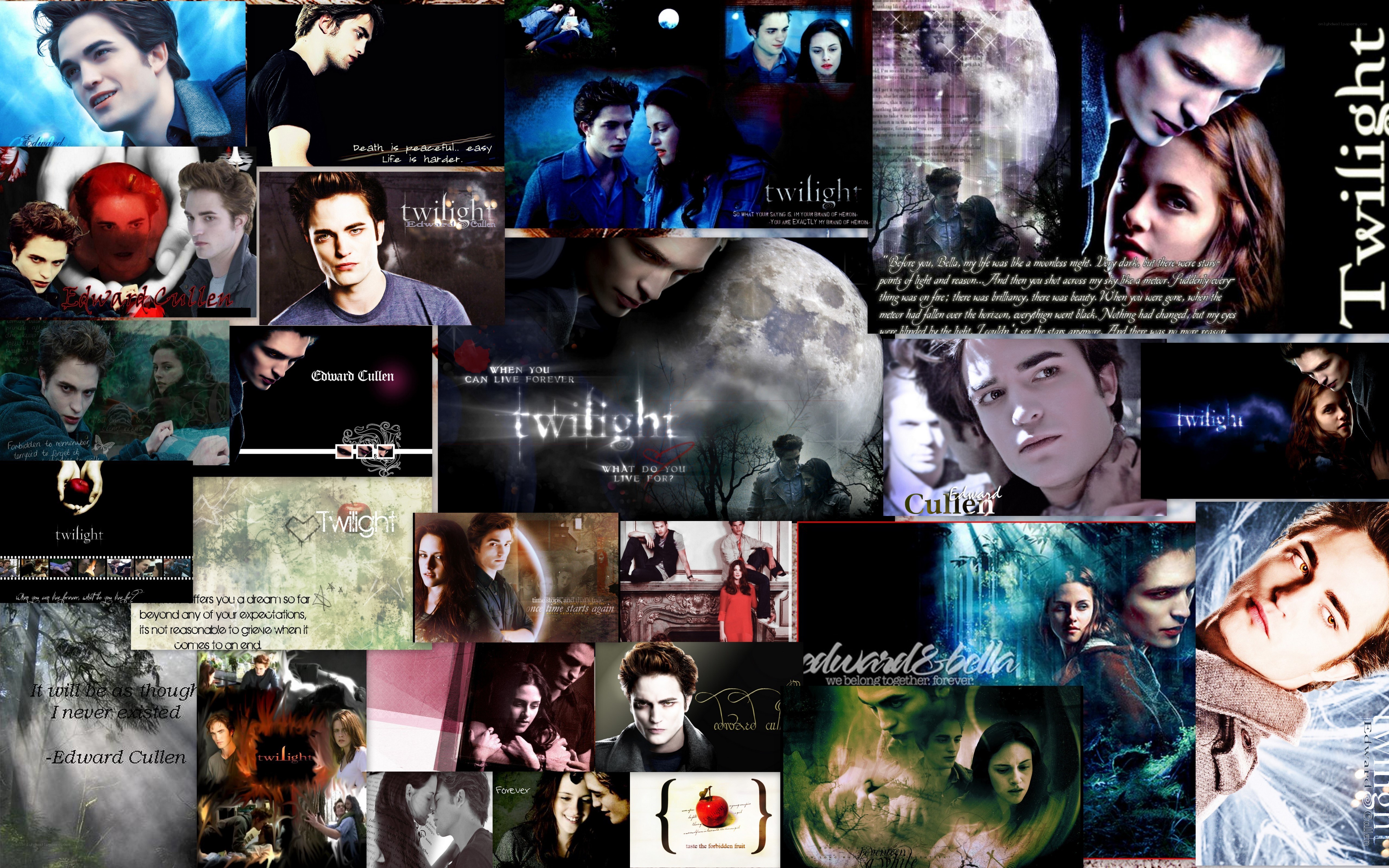 Twilight movie collage