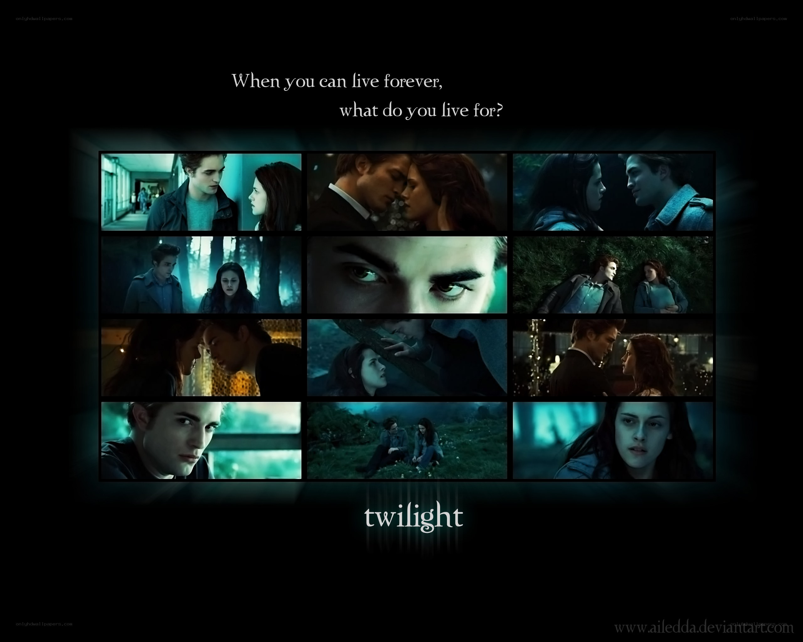 Twilight movie collage