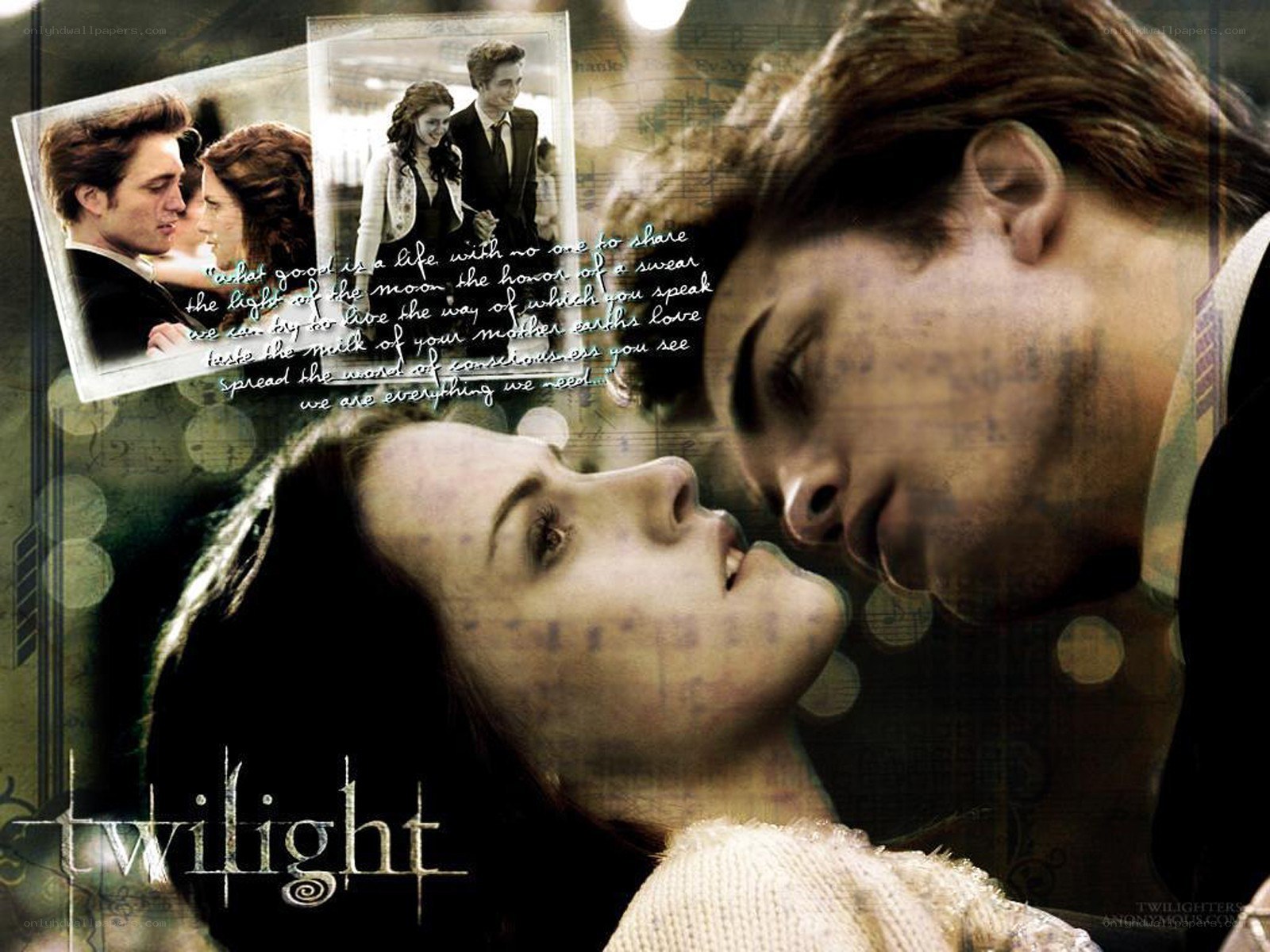 Twilight movie collage