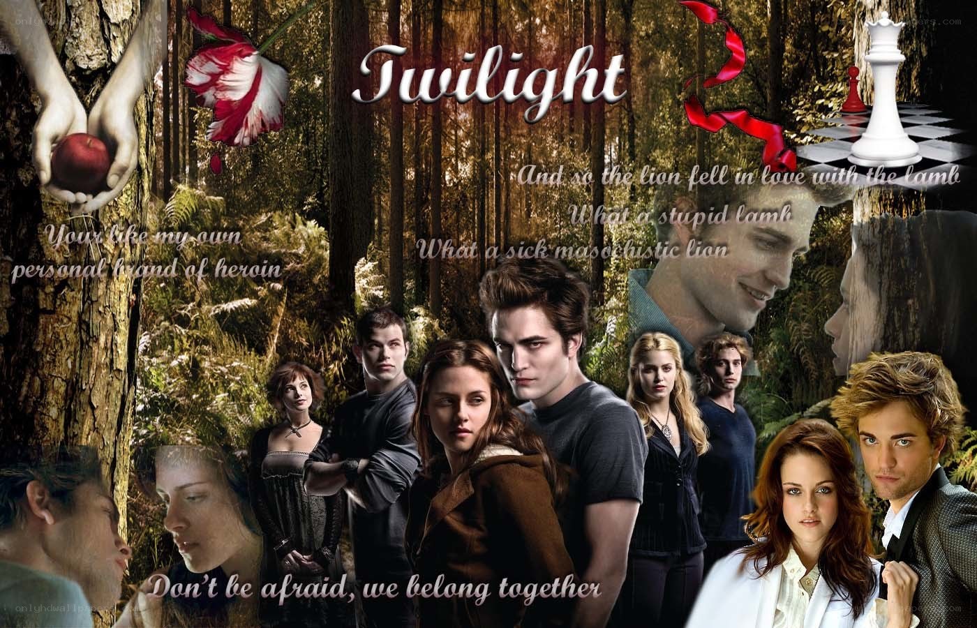 Twilight movie collage