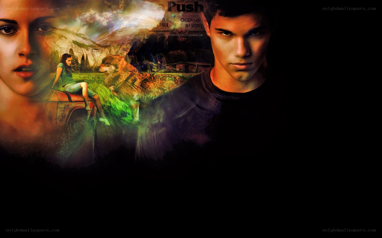 Twilight movie collage art