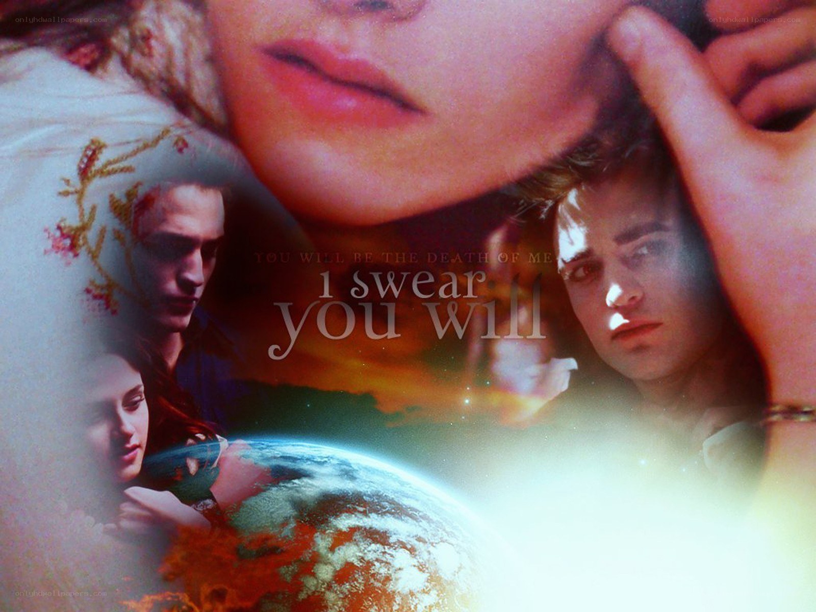 Twilight movie poster collage