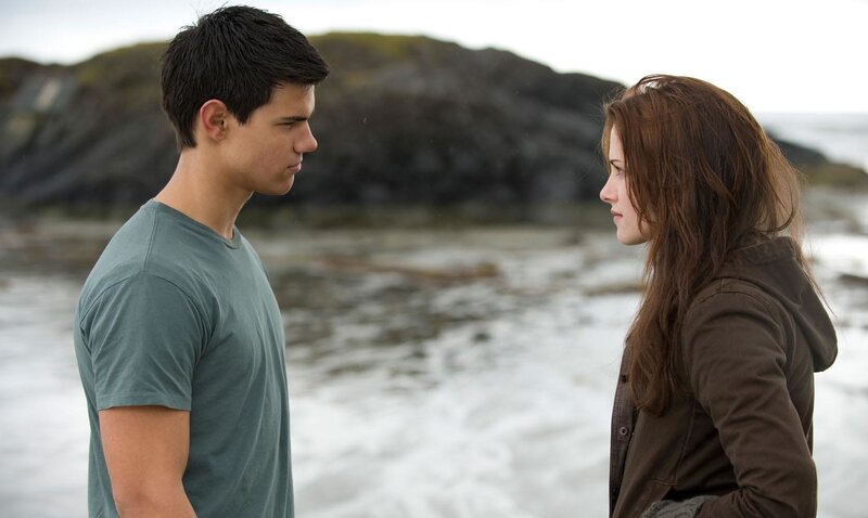 Twilight movie scene at beach