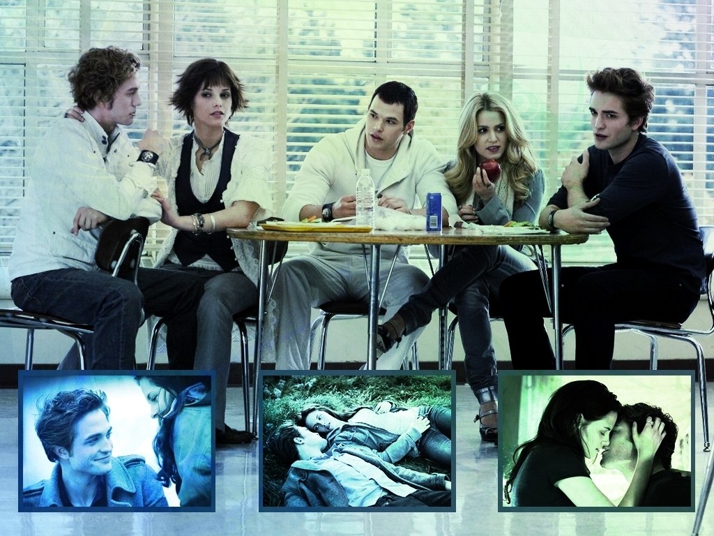 Twilight movie scene collage