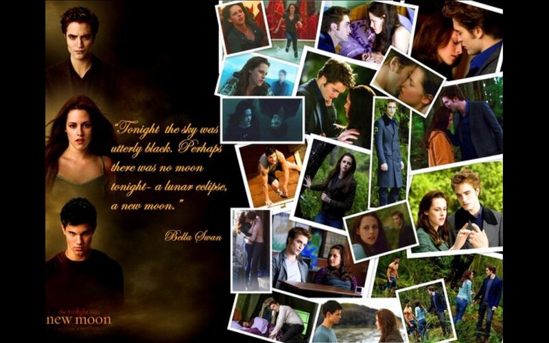 Twilight New Moon collage